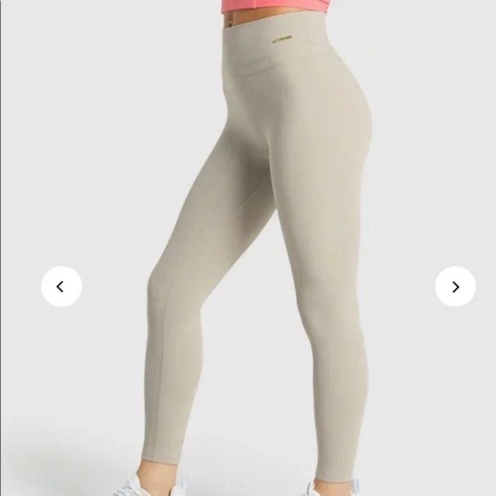 Gymshark x Whitney Simmons High Rise Leggings | Medium | Mink