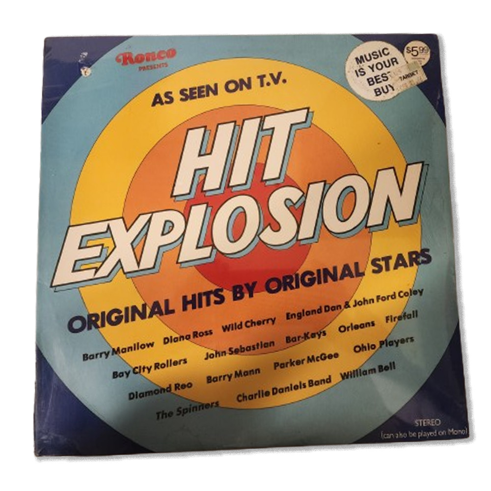 Factory Sealed Hit Explosion LP Ronco Various Artists 1976 Original Press