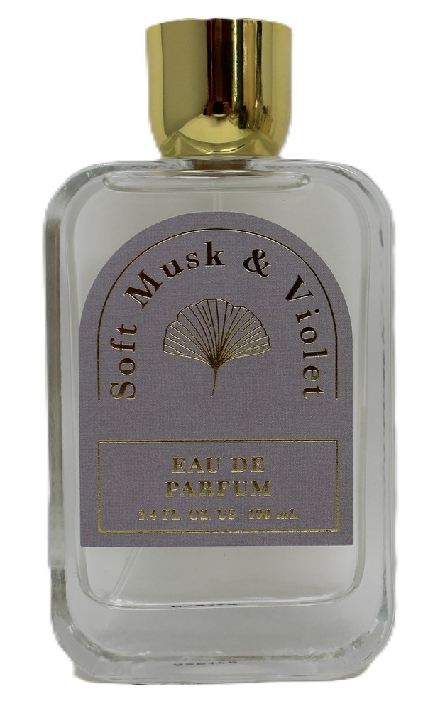 Soft Musk & Violet Tru Fragrance Eau De Parfum Spray 3.4 oz New Without Box