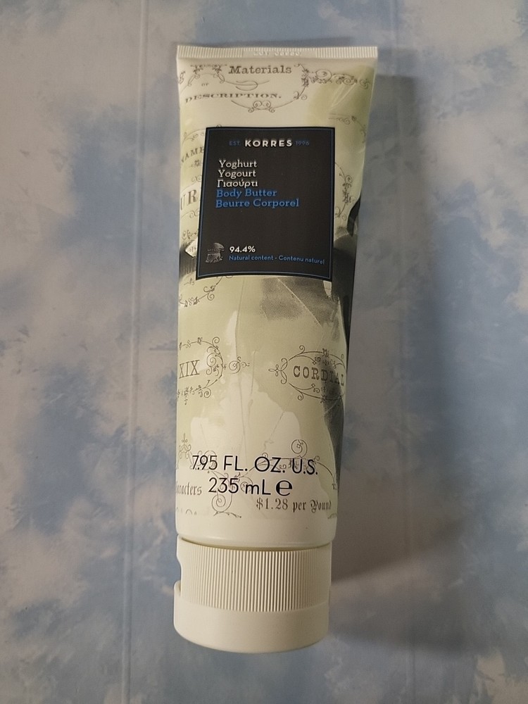 Korres Yoghurt BODY BUTTER 7.95 Oz