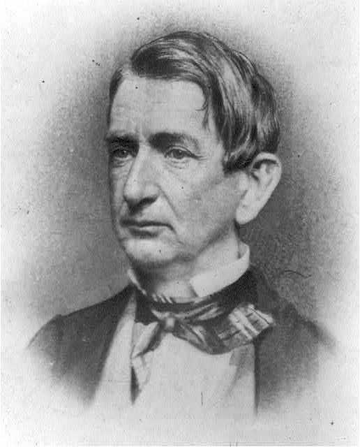 Photo:William H Seward 1860s Portrait Cabinet Card