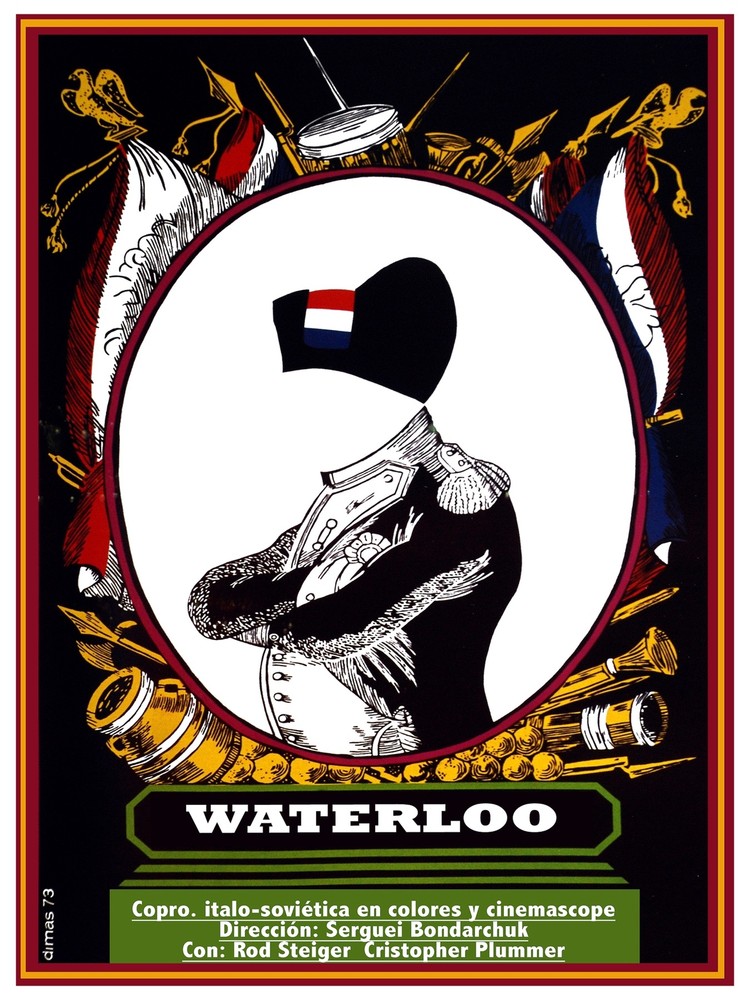 Waterloo Italo-Sovietica Decoration Poster.Graphic Art Interior design. 3562