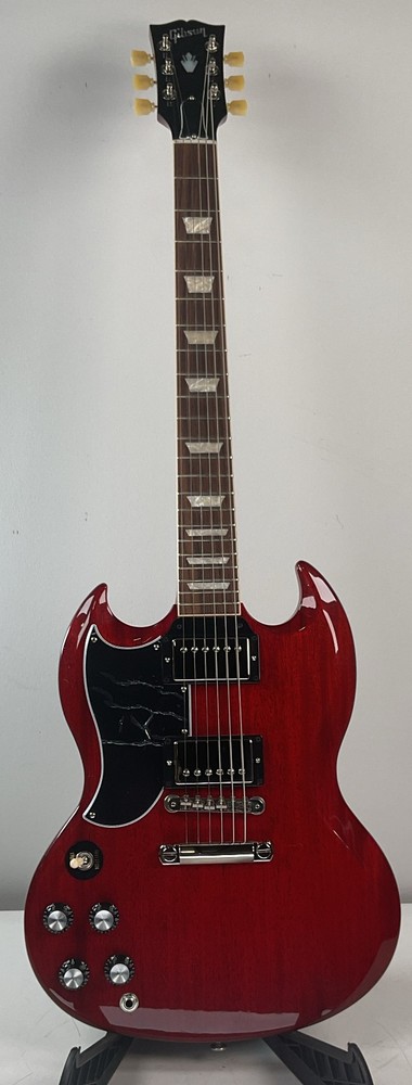 Gibson SG Standard '61 Left-handed - Vintage Cherry -cracked