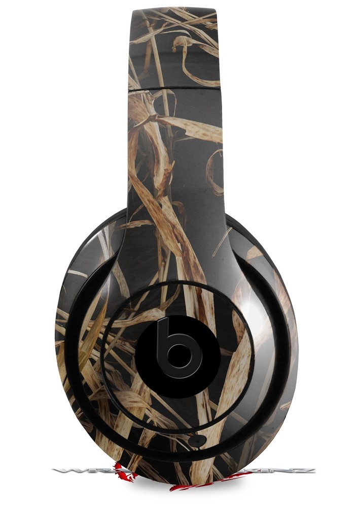 Beats Studio 2 3 Skin Camouflage Dark Gray Grassy Marsh Cover