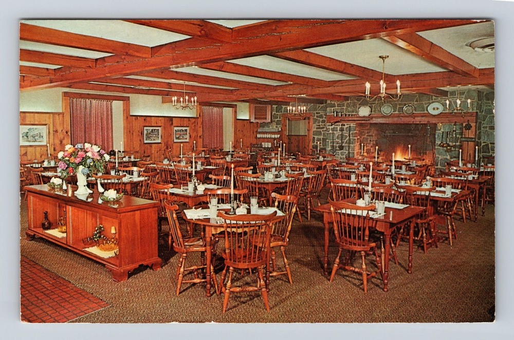Lancaster PA-Pennsylvania Dining Room Conestoga Motor Inn Vintage Postcard