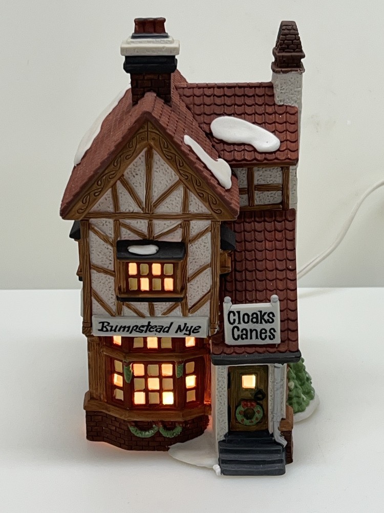Dept 56 Bumpstead Nye Cloaks And Canes Heritage Village Figurine 5808-4