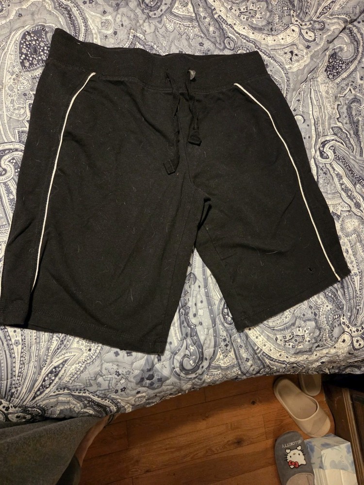 Womens Black Athletic Shorts Size Medium