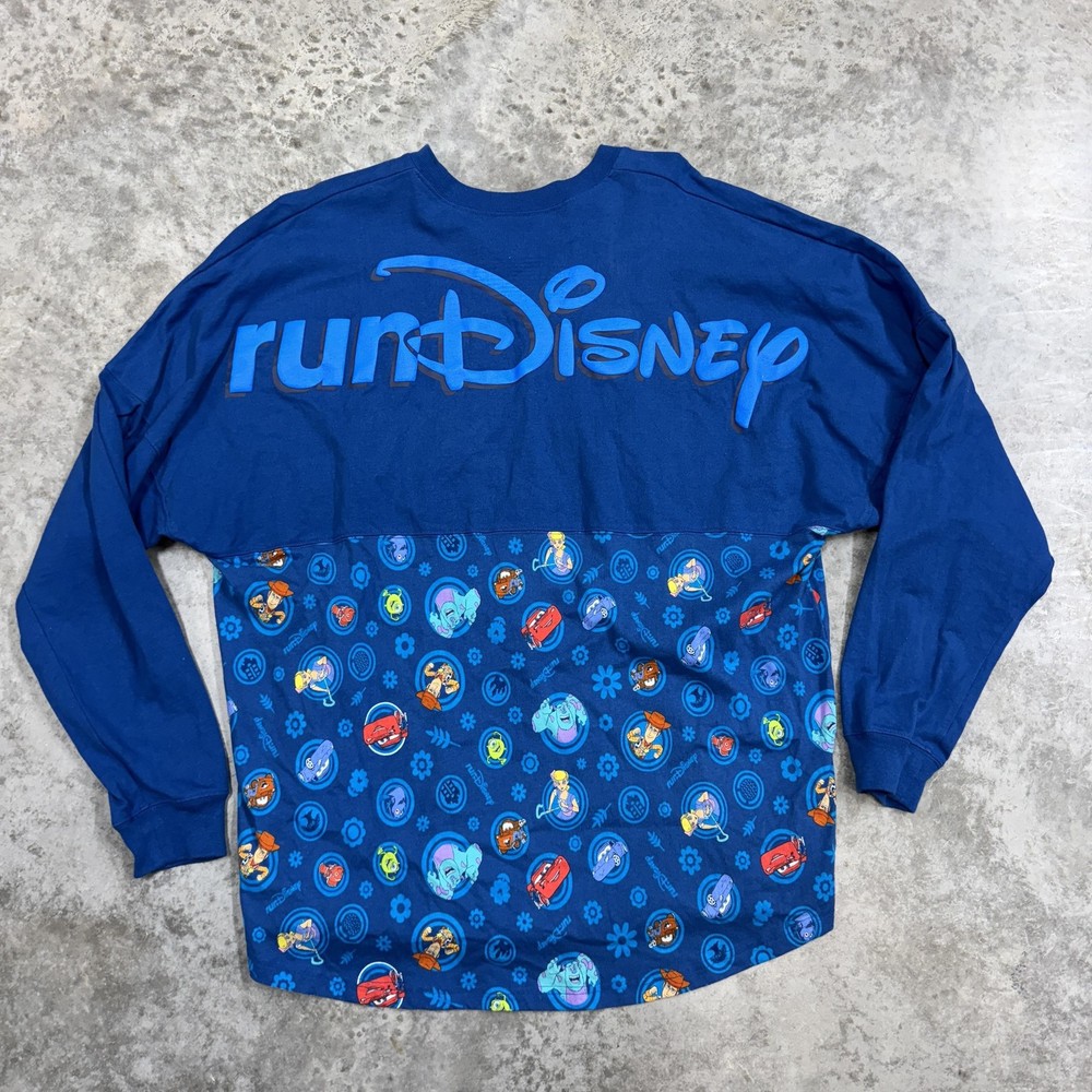 Disney RunDisney Spirit Jersey Shirt Womens XL Pixar Springtime Surprise 2023