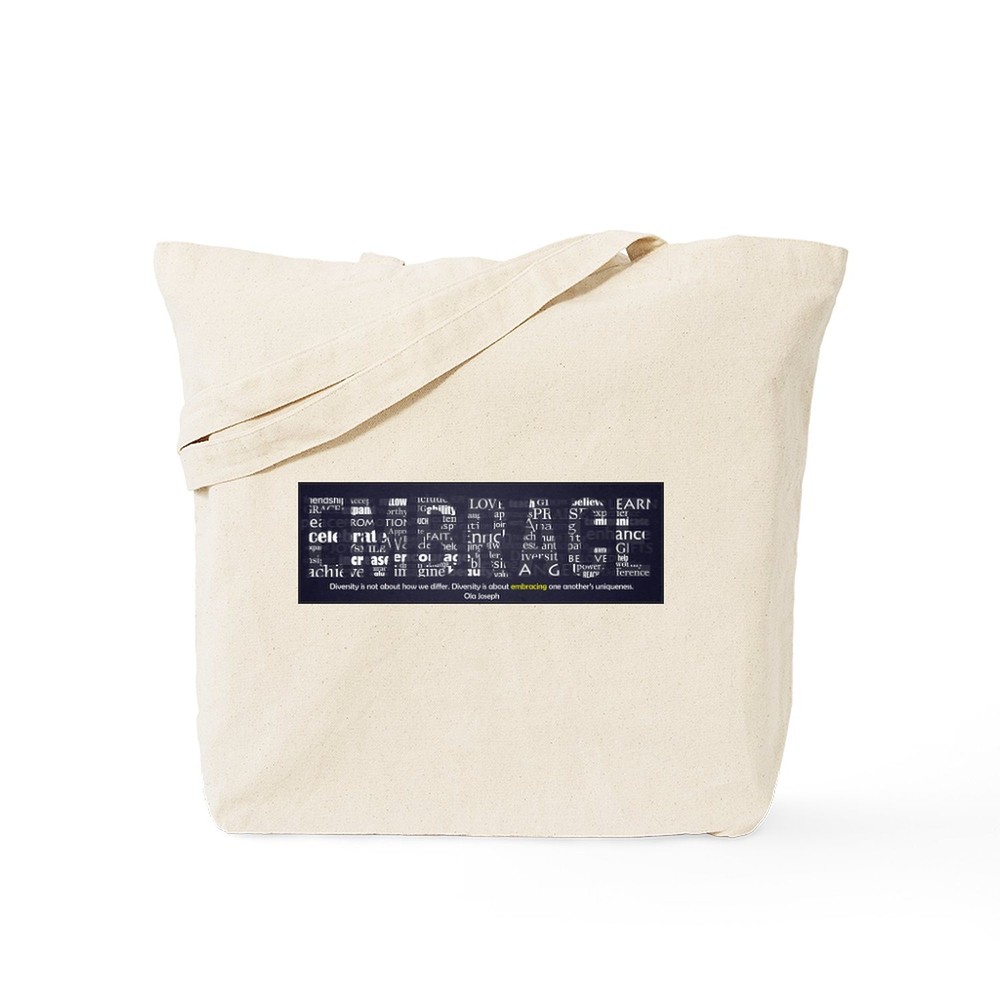 CafePress Embrace Diversity Tote Bag (673028114)
