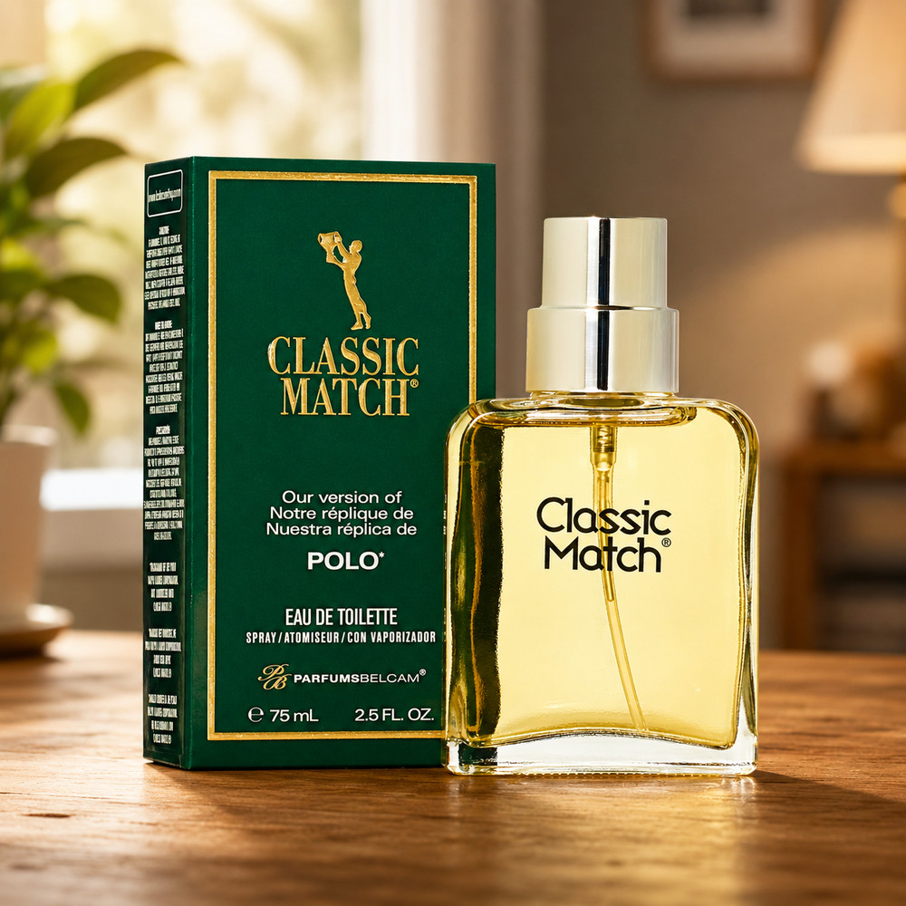 ParfumsBelcam Classic Match Men’s Cologne EDT 2.5 oz Long Lasting Fragrance
