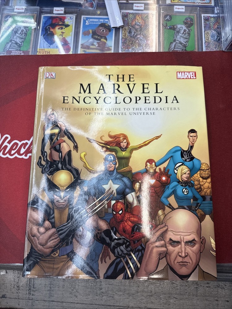 The Marvel Encyclopedia Hard Cover First American Edition Comic Hero’s Villains