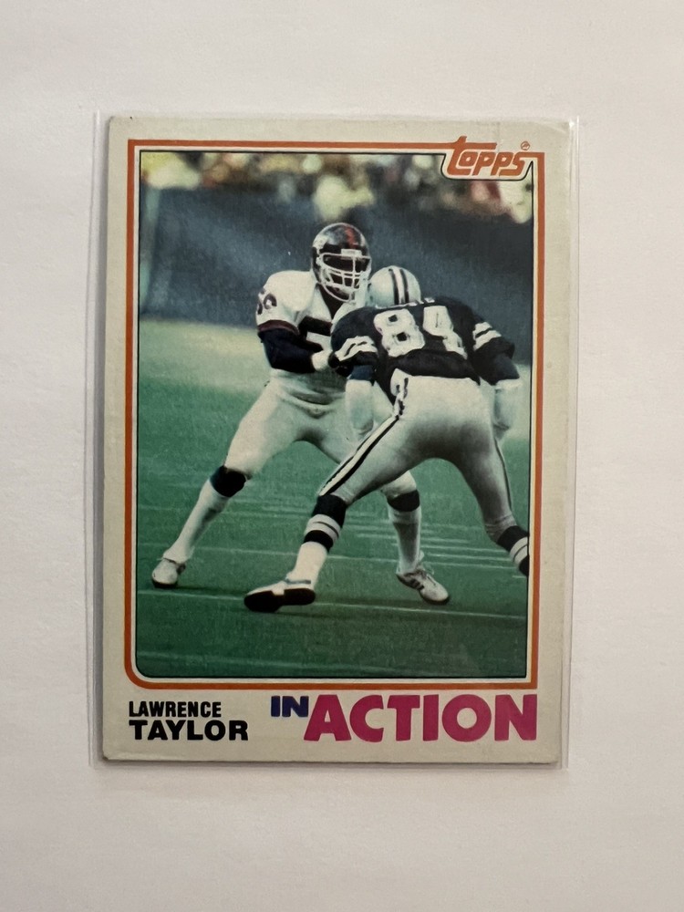 1982 Topps - In Action Lawrence Taylor #435 (RC)