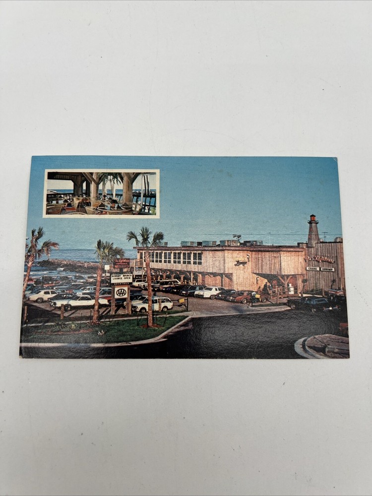 Vintage The Lighthouse Restaruant Virginia Beach VA Post Card