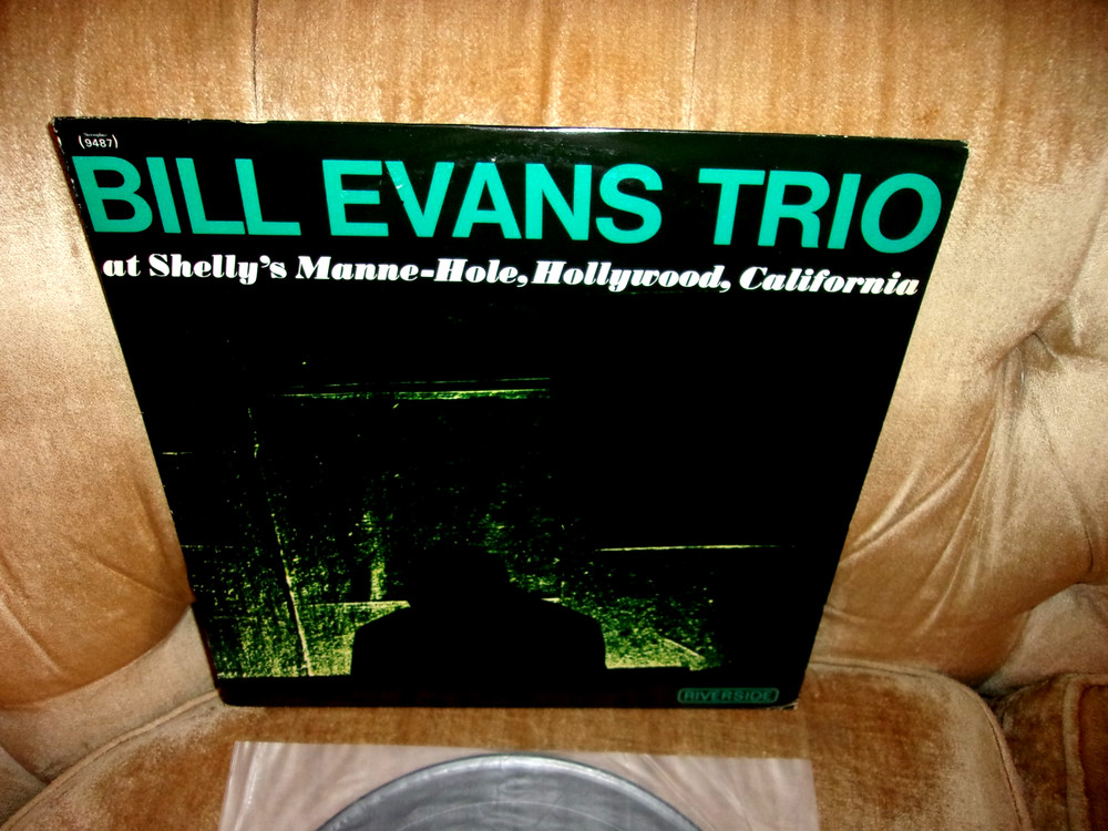 Bill Evans Trio At Shelly's Manne-Hole LP - Riverside  JAPAN   Excellent