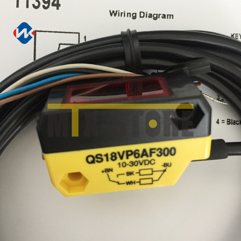 1PC New BANNER QS18VP6AF300 photoelectric sensor