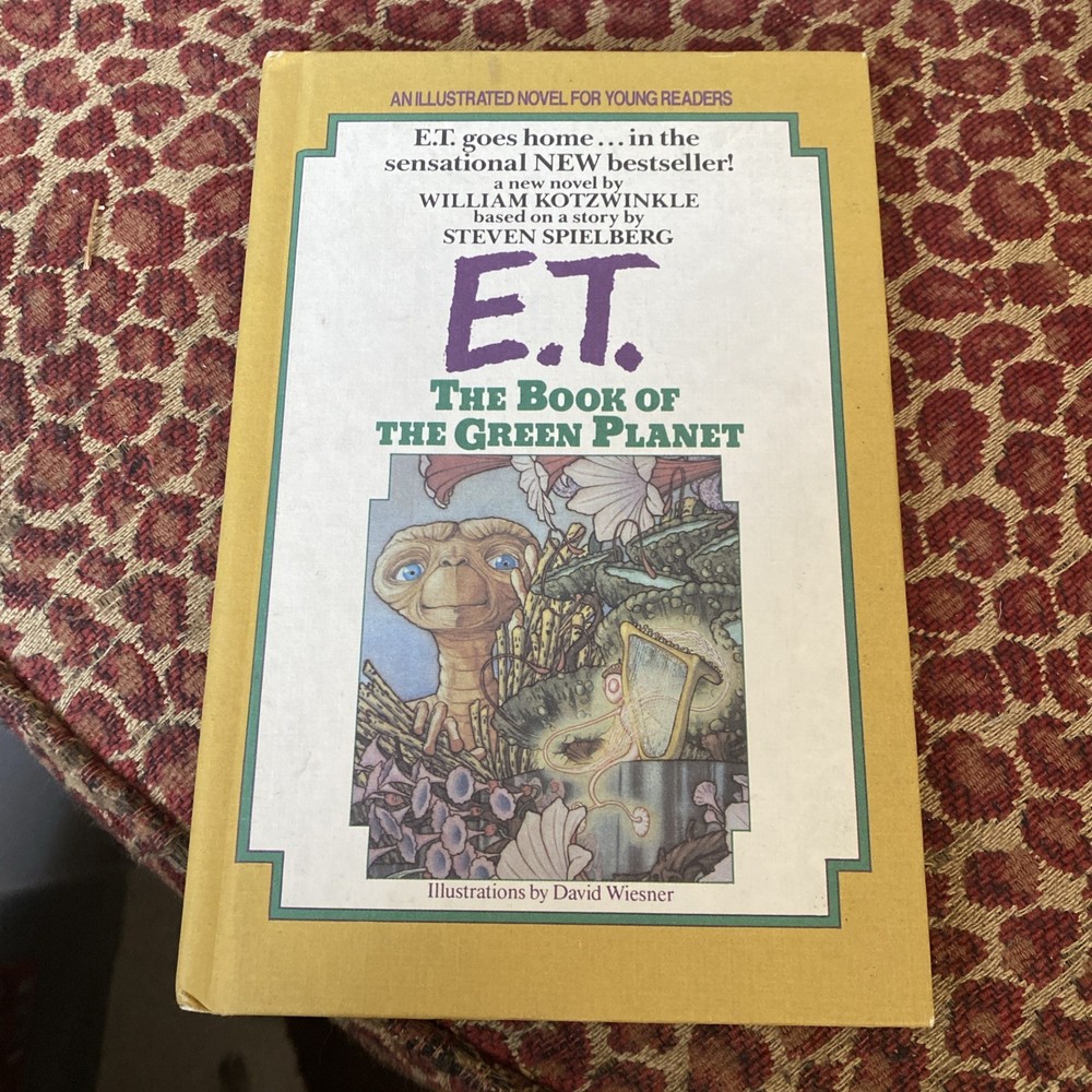 ET Book of the Green Planet-HC/1st THUS/BCE-Kotzwinkle-1985-Weekly Reader