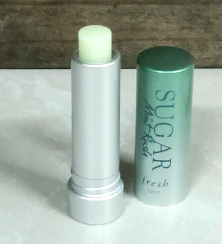 Fresh Sugar Lip Balm Treatment ~ Mint Rush ~ 0.07 oz travel size NWOB