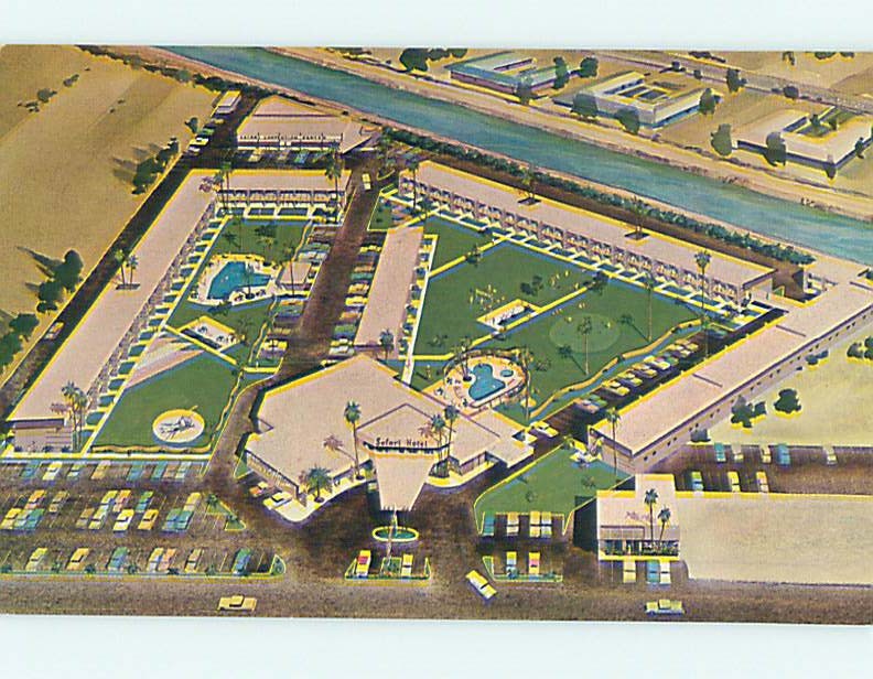 Unused Pre-1980 SAFARI HOTEL Scottsdale Arizona AZ q4648@