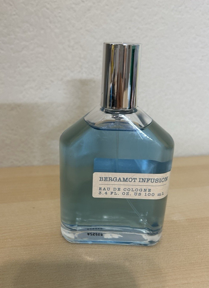 Tru Fragrance Bergamot Infusion Eau De Cologne Spray 3.4 oz New Without Box