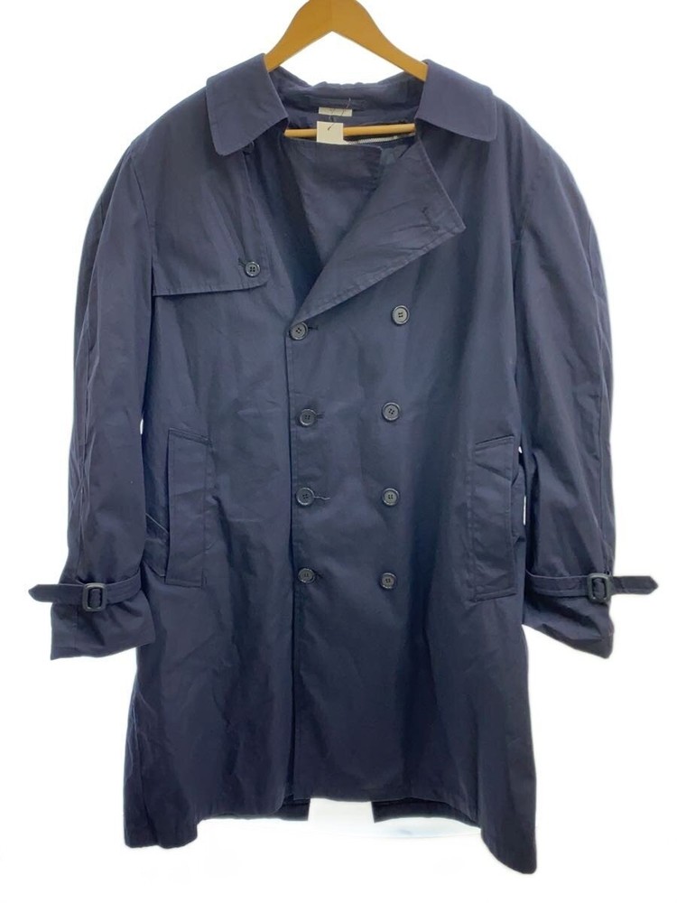 Us.Navy All Weather Trench Coat/Trench Coat/46/Cotton/Nvy/8405-01-175-2301 20301