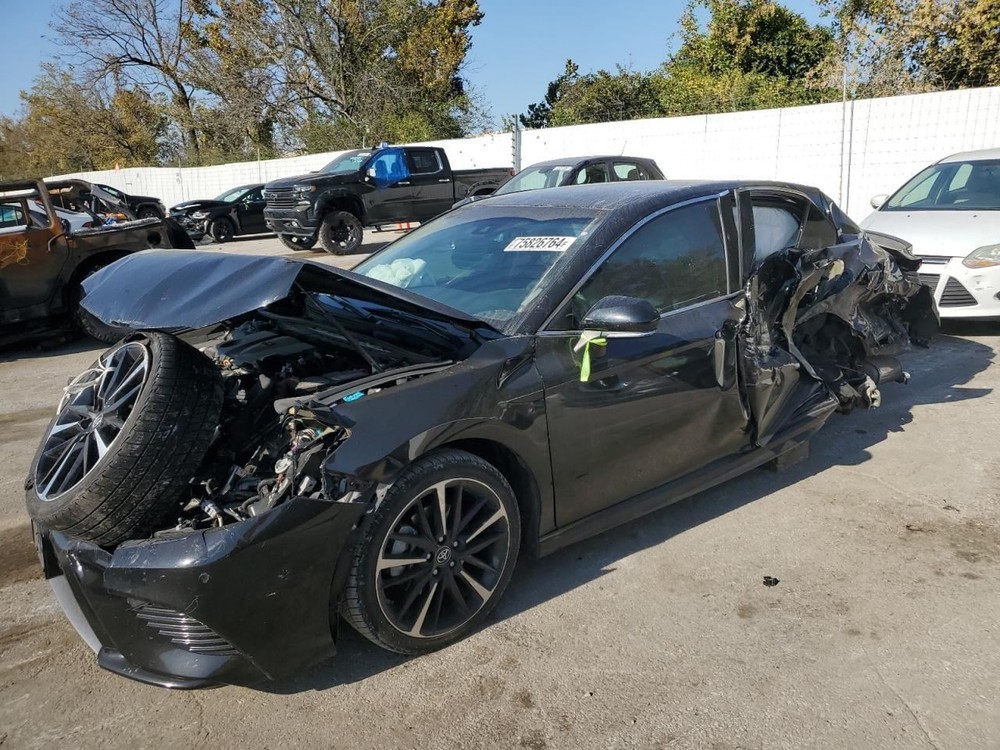 Driver Side View Mirror Power With Blind Spot Alert Fits 18-19 CAMRY 4716780