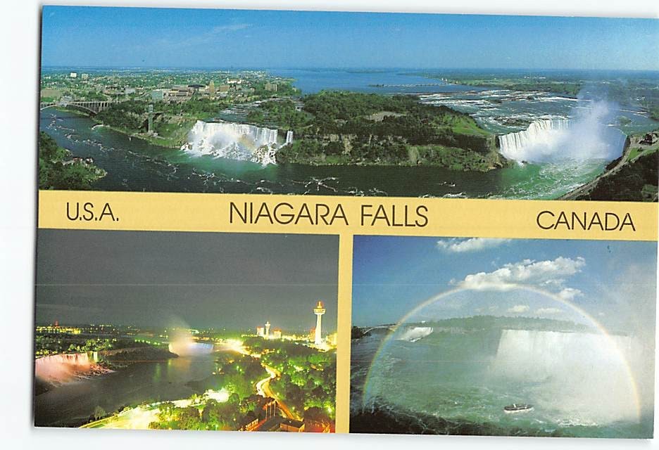 Postcard Niagara Falls Canada