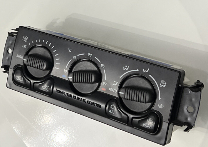 00-02 CHEVY GMC A/C HEATER CLIMATE CONTROL SUBURBAN TAHOE YUKON FULL LIGHTED