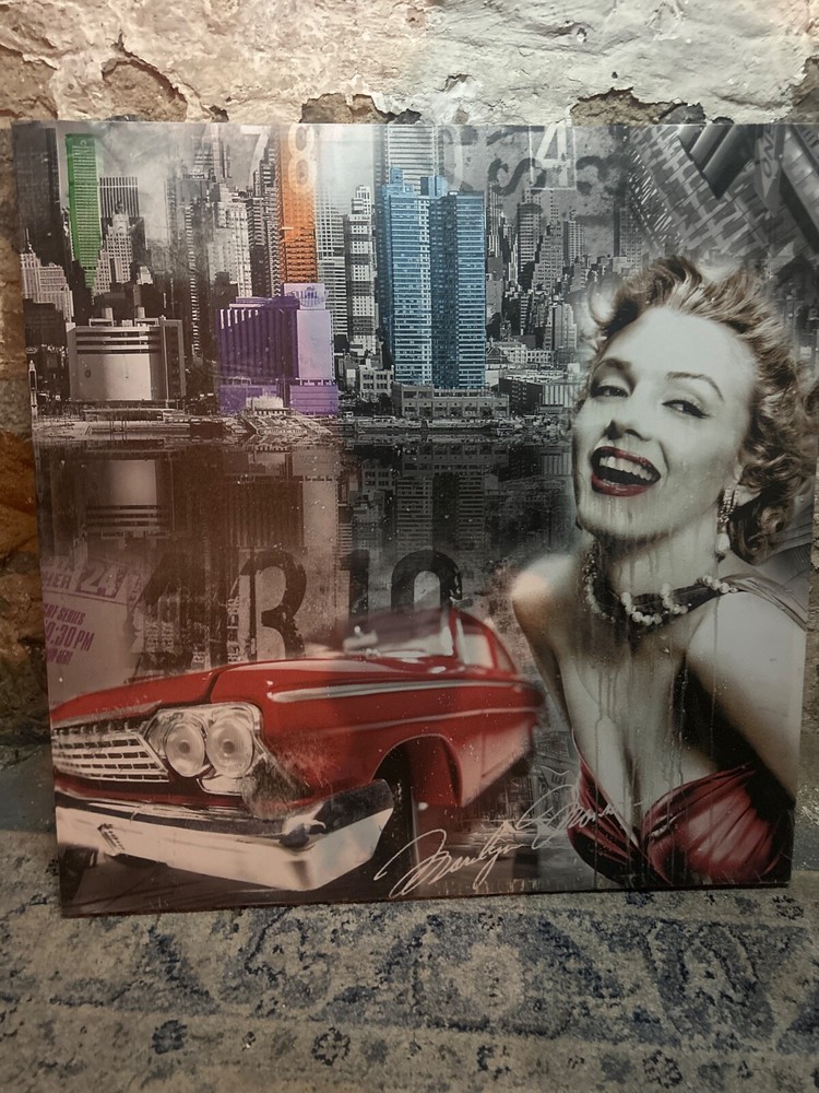 marilyn monroe canvas wall art