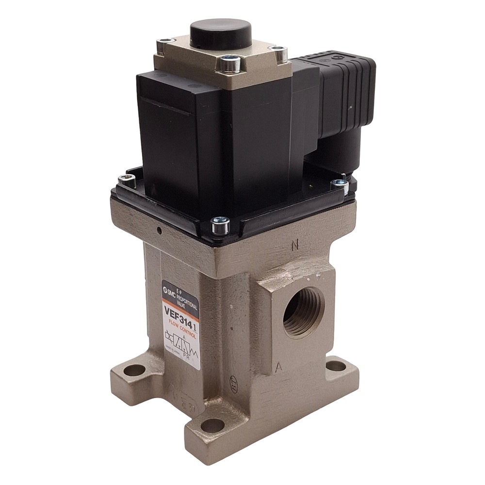 SMC VEF3141-1-03 Electro-Pneumatic Proportional Valve, 1.0MPa, Rc1/2, 24VDC Coil