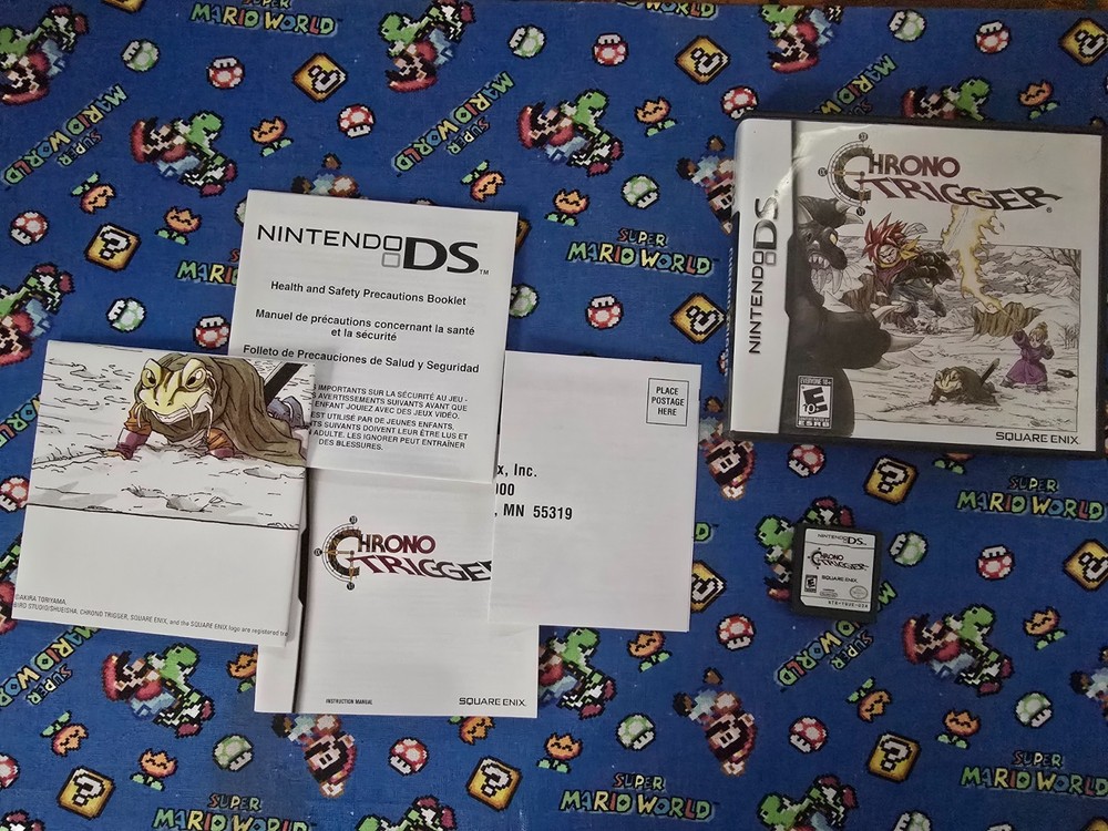 Chrono Trigger (Nintendo DS) Complete with Case, Manual, Poster & Registration