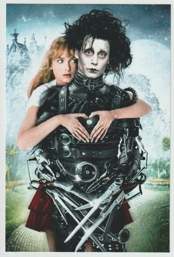 Fridge / Tool Box Magnet - Edward Scissorhands  #000