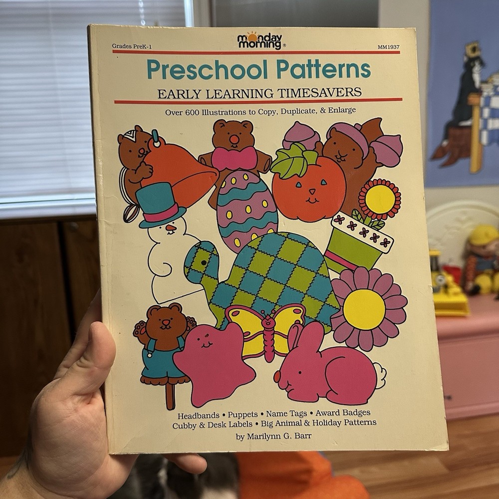 Vintage 90s Monday Morning Patterns For Early Learning Timesavers Teacher VTG