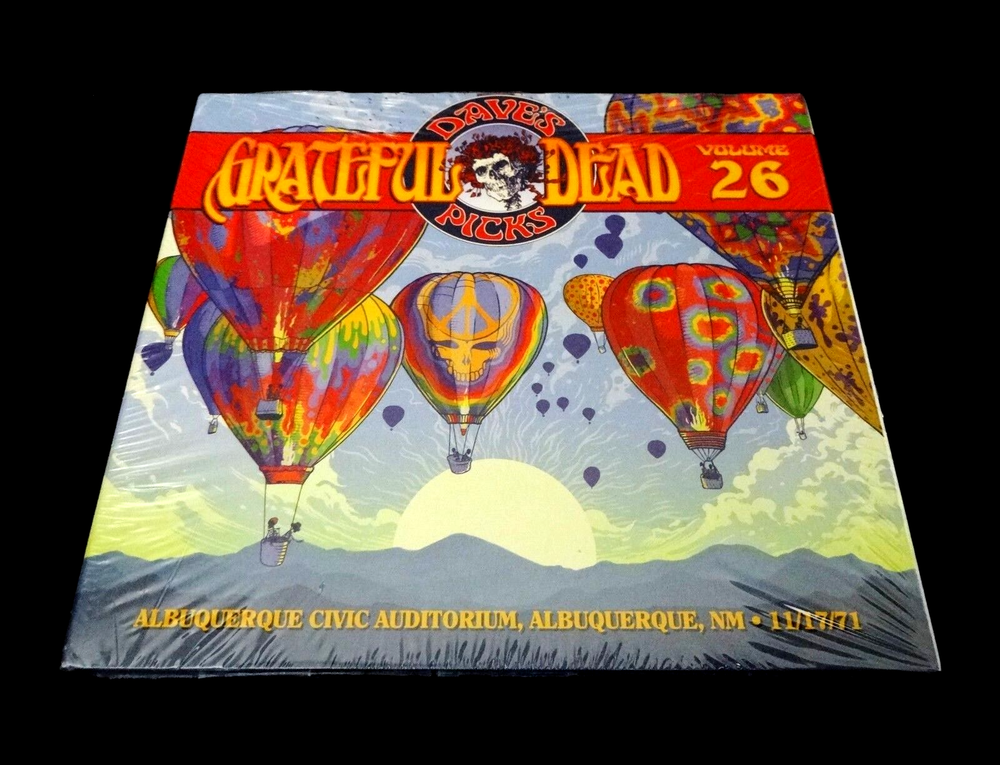 Grateful Dead Dave's Picks 26 1971 Live Shows 3-CD Set Albuquerque Ann Arbor