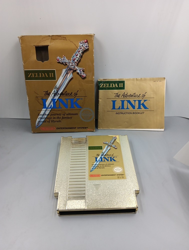 Zelda II The Adventure of Link (Nintendo NES, 1988)