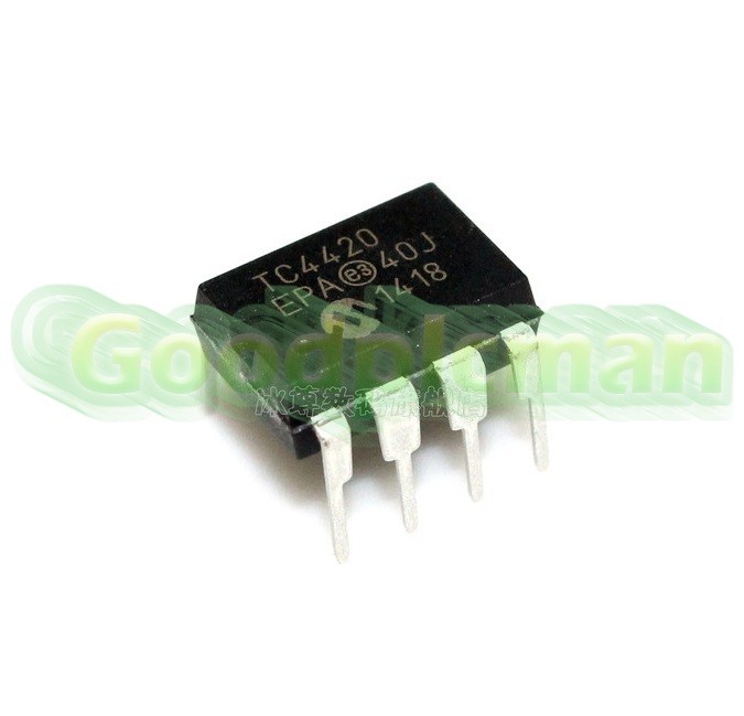 5 PCS TC4420CPA TC4420 ORIGINAL 6A High-Speed MOSFET Drivers