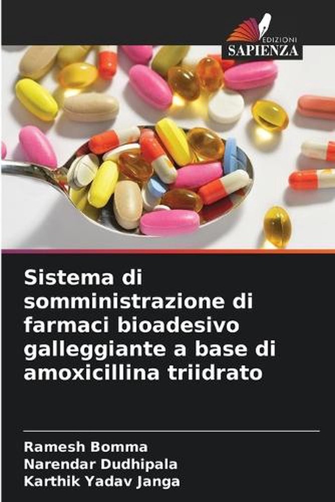 Sistema di somministrazione di farmaci bioadesivo galleggiante a base di amoxici