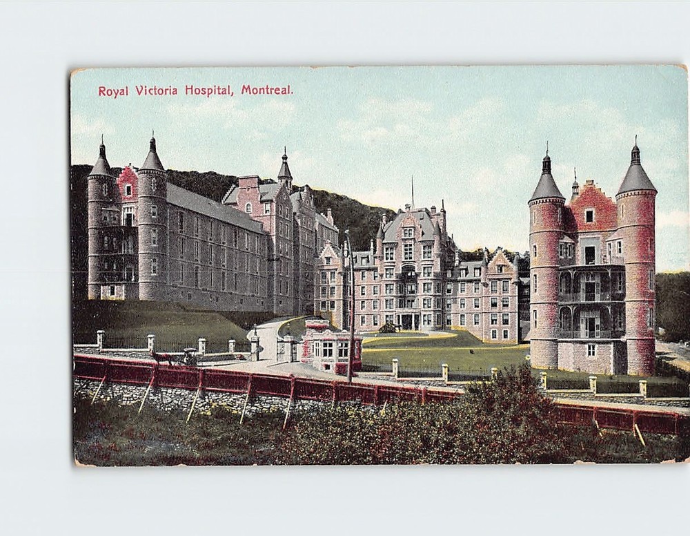 Postcard Royal Victoria Hospital Montreal Quebec Canada