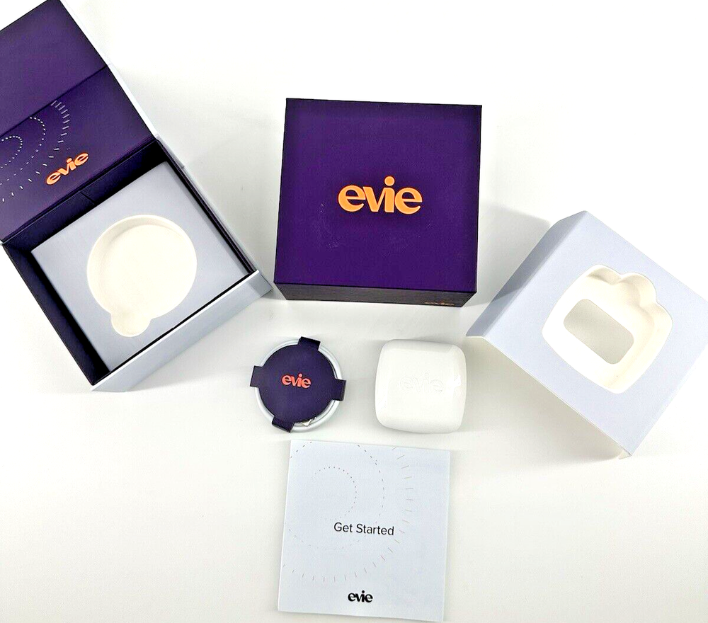 Evie Smart Ring Gold Size 8 Fitness Tracker with Kit NWT Reg $269