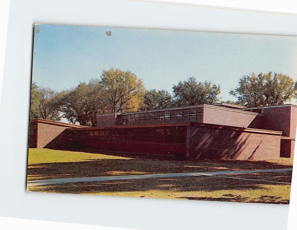 Postcard Science Hall Grinnell College Grinnell Iowa