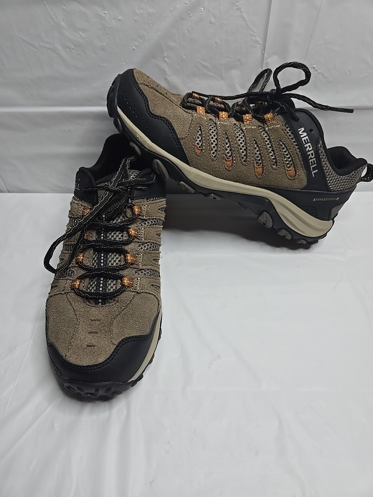 Merrell Men Size 11 Crosslander 3 Hiking Shoes Brown J036949