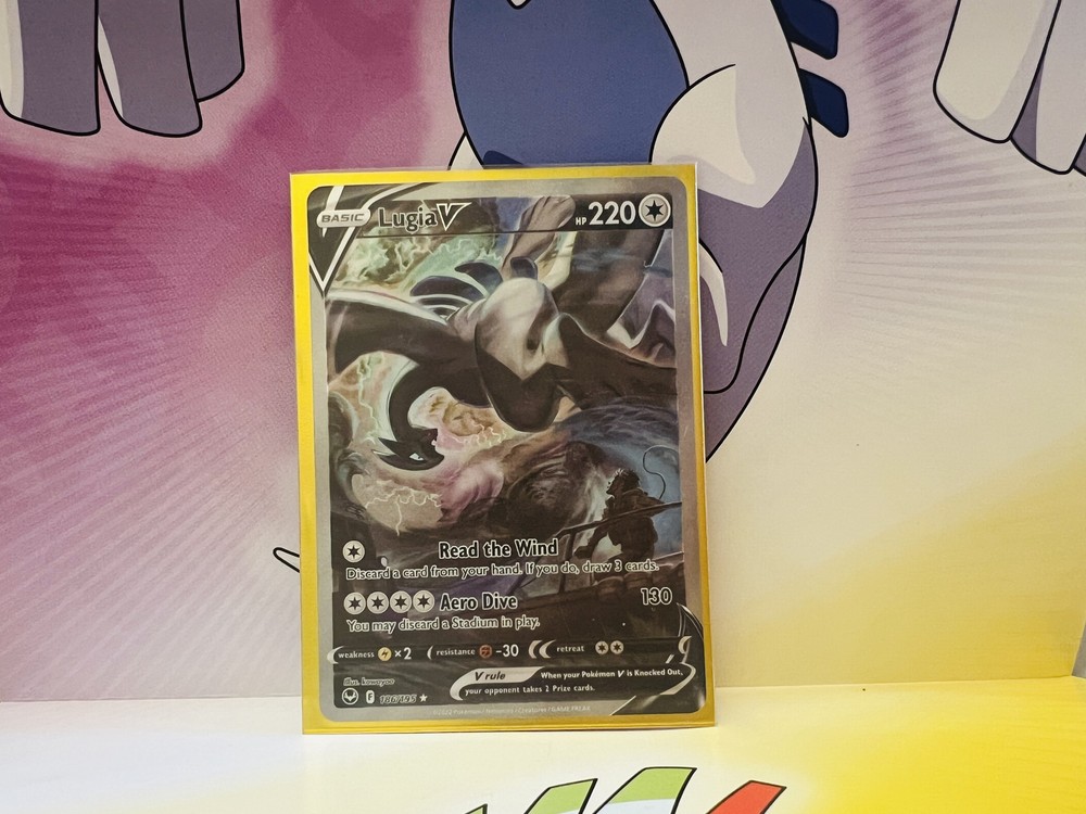 Lugia V (Alternate Full Art) 186/195 Swsh12: Sword & Shield - Silver Tempest...