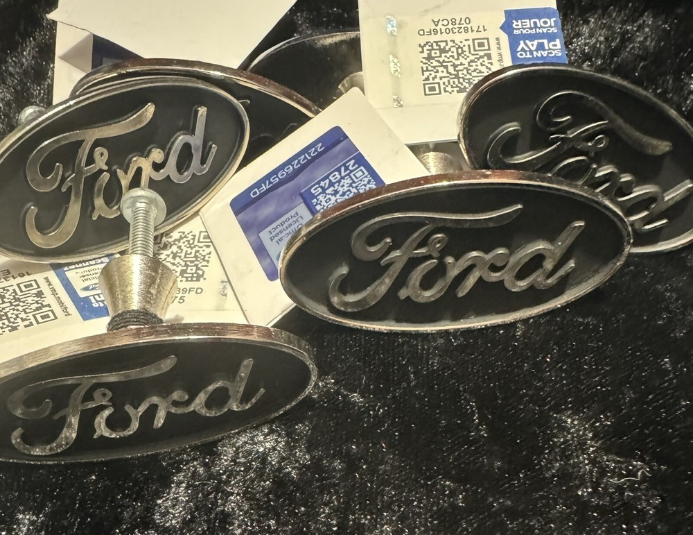 6 X FORD Drawer Pulls / Knobs - FREE SHIPPING - Revised 6 For The Same Price