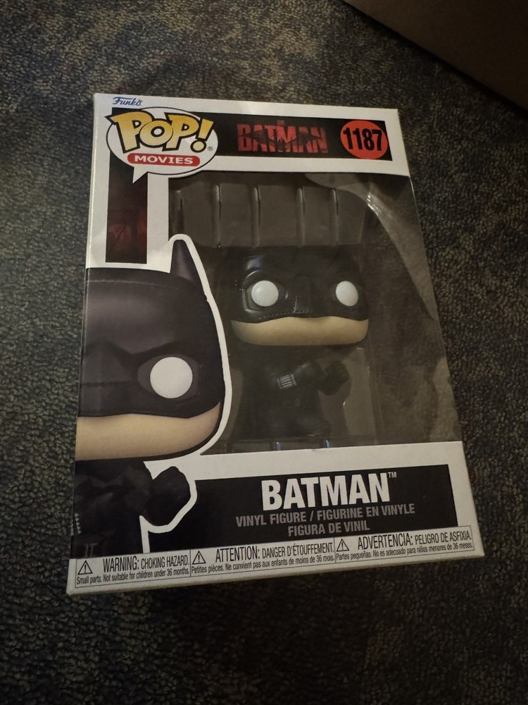 Funko Pop The Batman 1187 DC Comics Superhero Movie Vinyl Figure Toy