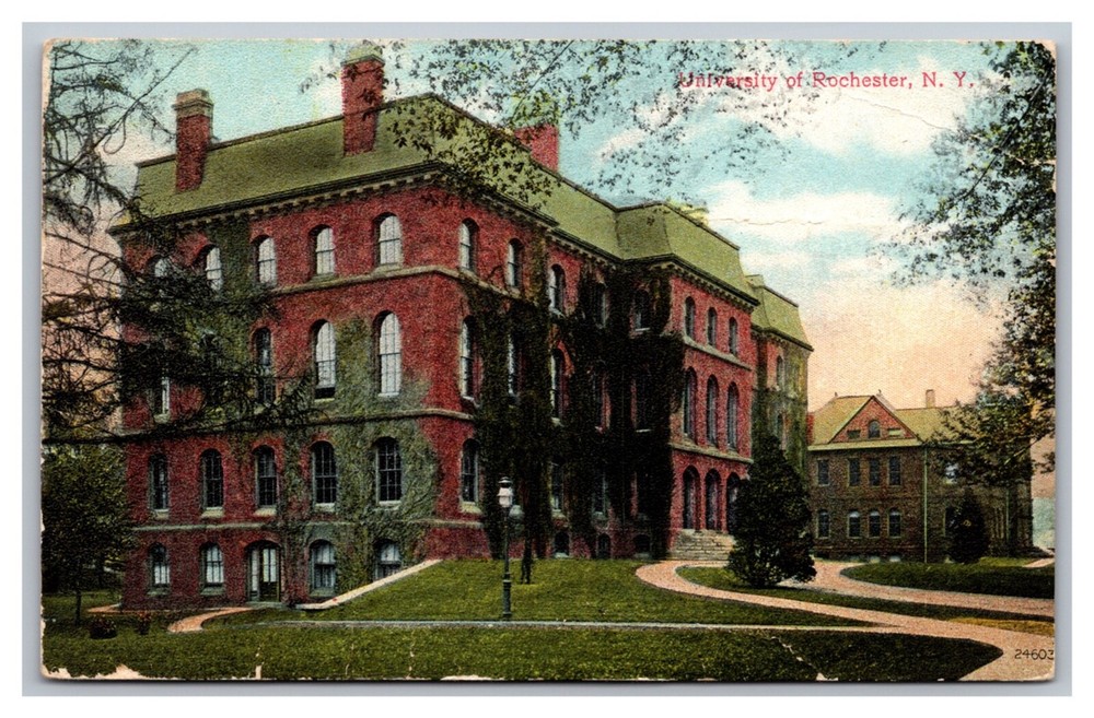 University of Rochester NY New York Divided Back Postcard Posted 1913