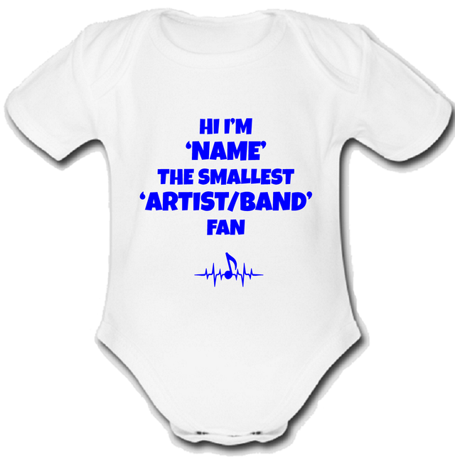 Tayo @ Sound babygrow Baby vest grow music pesonalised fan gift