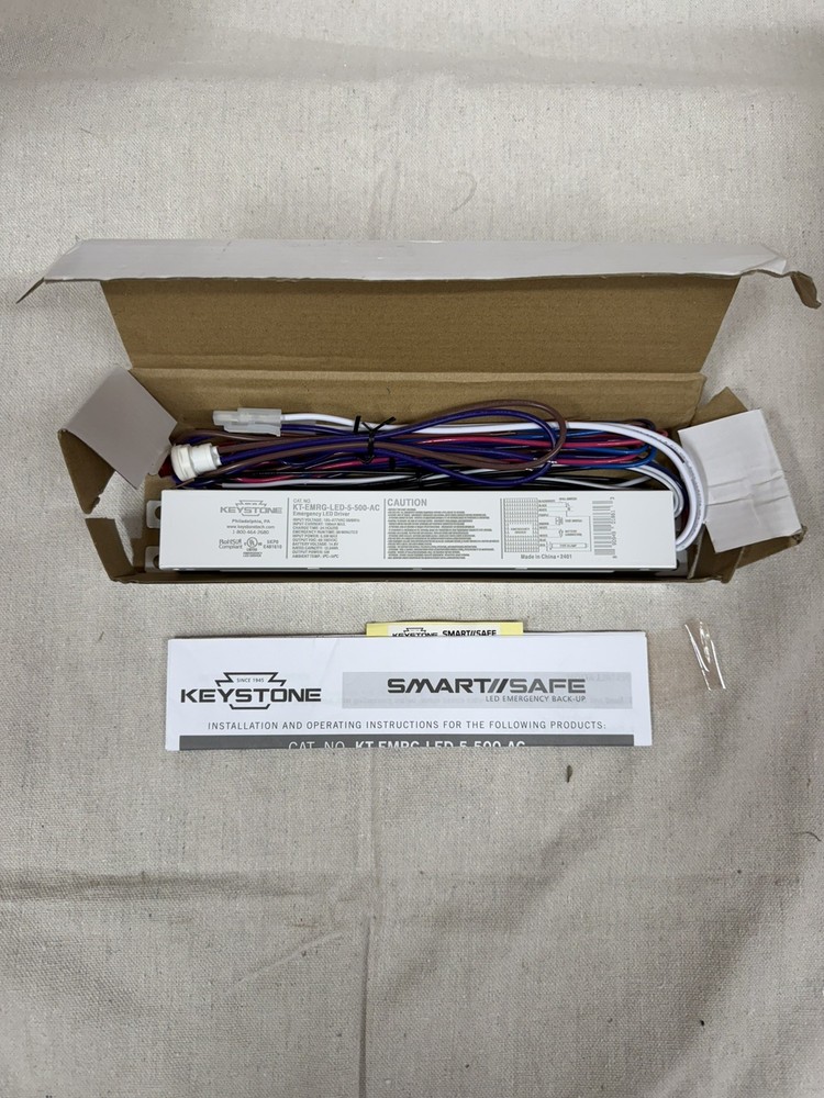 KEYSTONE KT-EMRG-LED-5-500-AC/DF LED Emergency Backup, Input 120/277 VAC