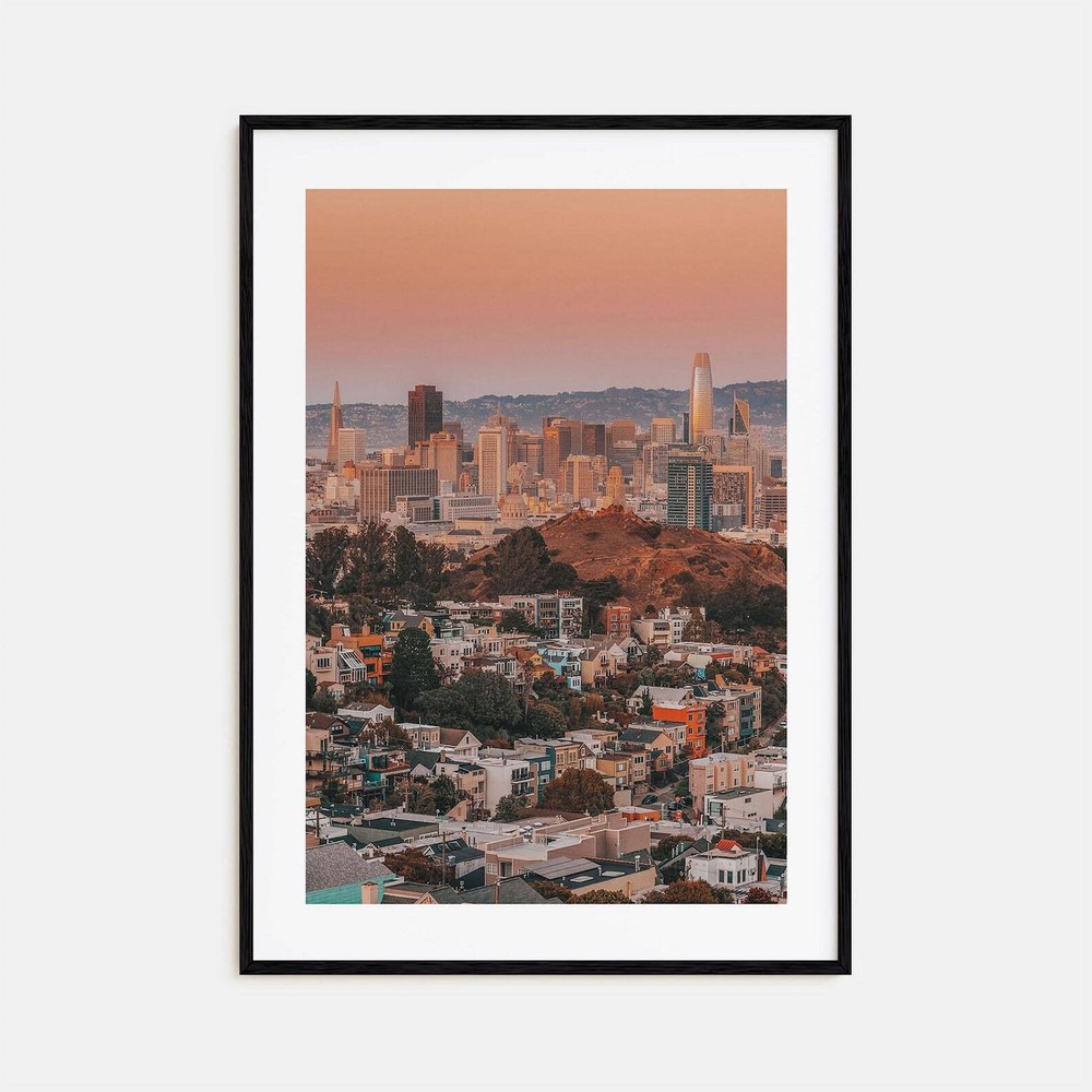 San Francisco Colorful Poster Print No 2 San Francisco Photo Wall Art Wall