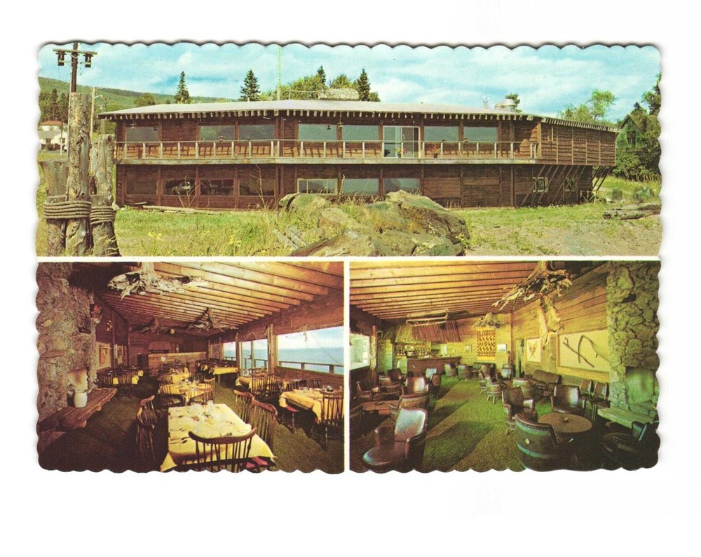 Kerfoot's Kove Grand MARAIS MN Vintage postcard unposted
