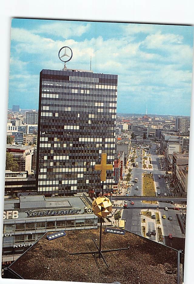 Postcard Europa Center Berlin Germany
