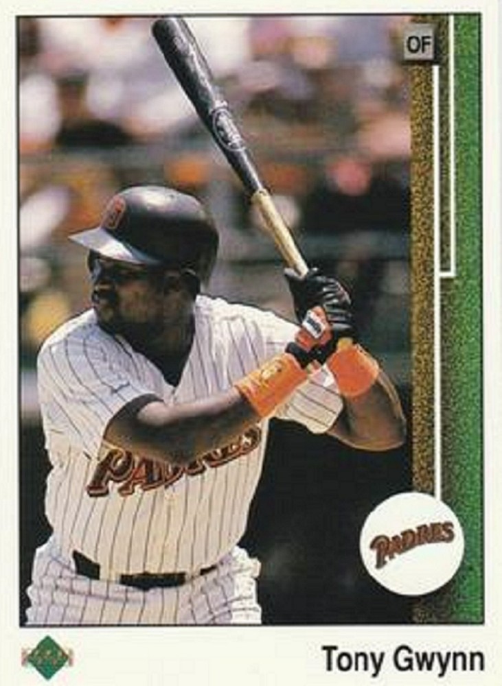 1989 Upper Deck #384 Tony Gwynn San Diego Padres HOF